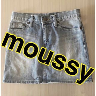 マウジー(moussy)のマウジー　moussy デニムスカート size25(ミニスカート)