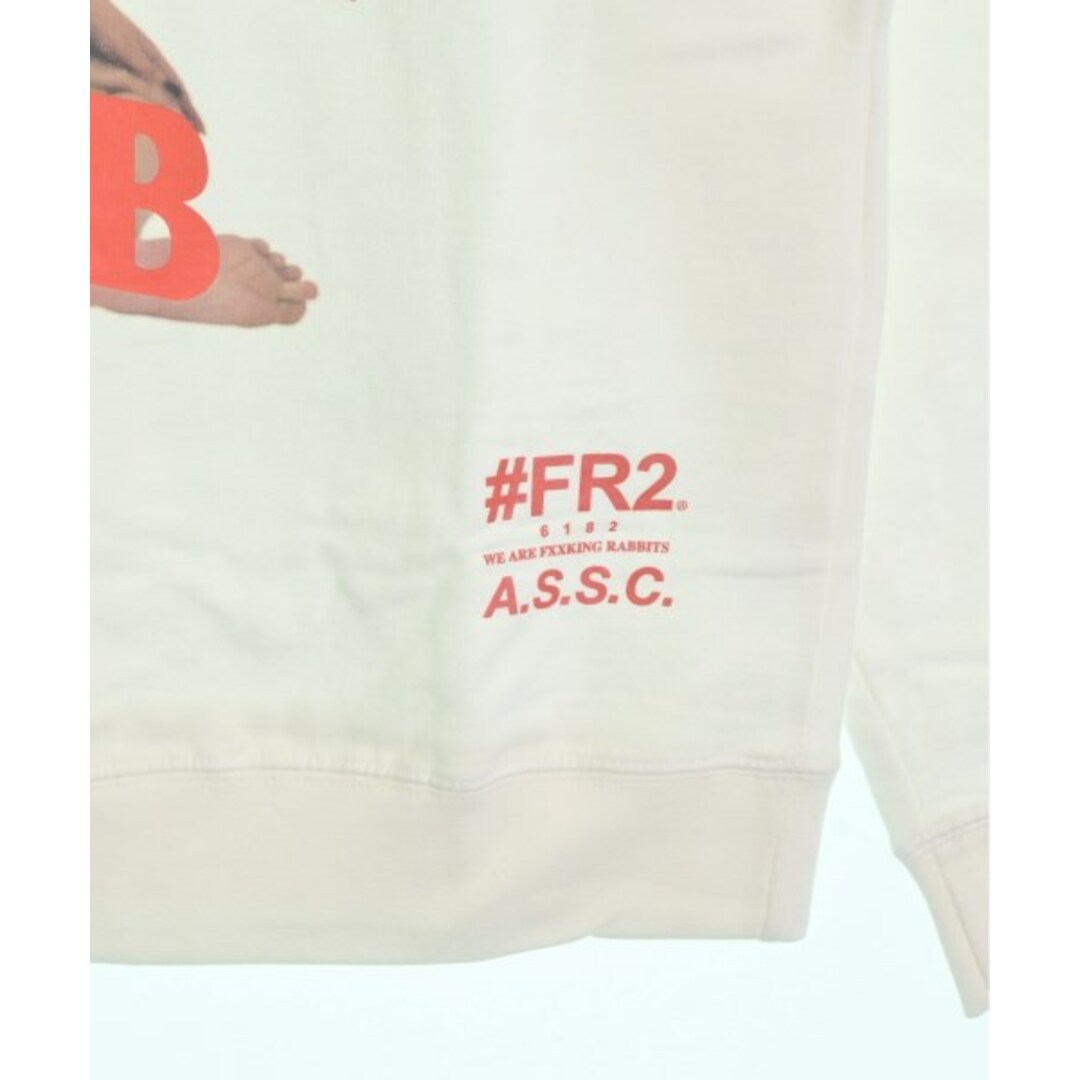 FR2 - #FR2 エフアールツー スウェット L 白 【古着】【中古】の通販