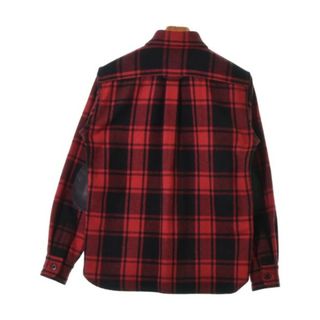 COMME des GARCONS HOMME カジュアルシャツ M 赤x白