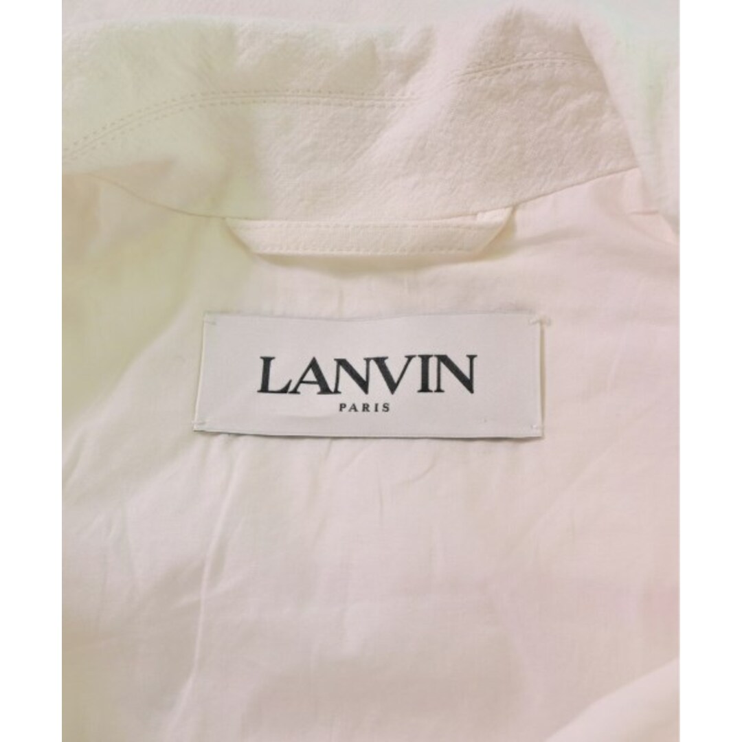 LANVIN - LANVIN ランバン ブルゾン（その他） 48(L位) 白 【古着