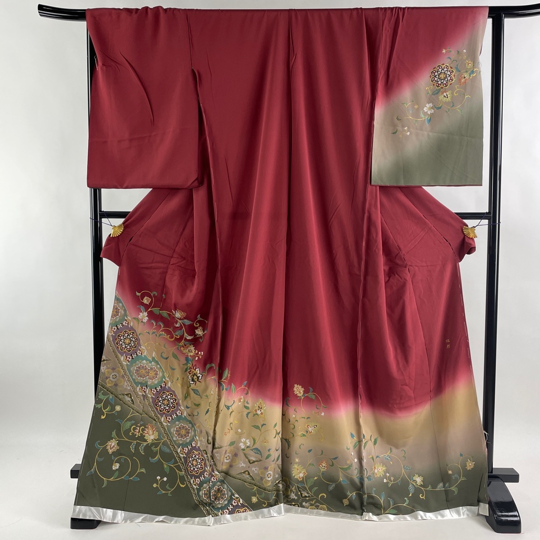 訪問着 身丈172cm 裄丈64.5cm 正絹 美品 秀品 | フリマアプリ ラクマ