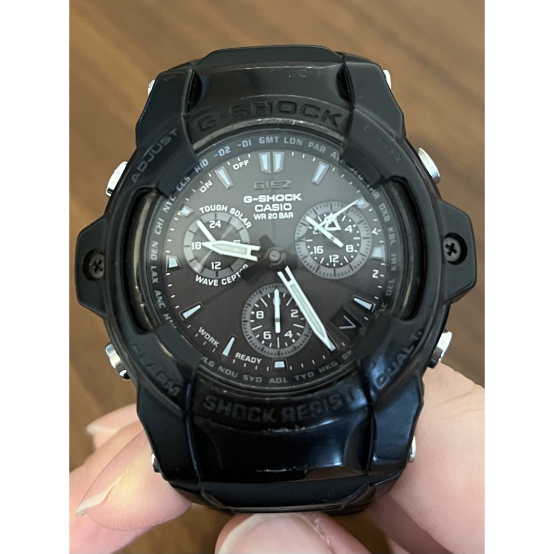 G-SHOCK(ジーショック)のたかちん様専用☆カシオ　G-SHOCK ブラック　メンズ　WR20BAR メンズの時計(腕時計(デジタル))の商品写真