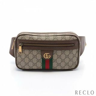 グッチ(Gucci)のオフィディア GGベルトバッグ GGスプリーム ボディバッグ ウエストバッグ PVC レザー ベージュ マルチカラー(ボディバッグ/ウエストポーチ)