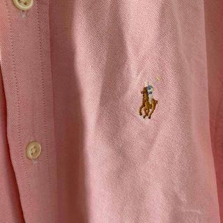 Ralph Lauren - RalphLaurenラルフローレン長袖シャツメンズY2Kピンク