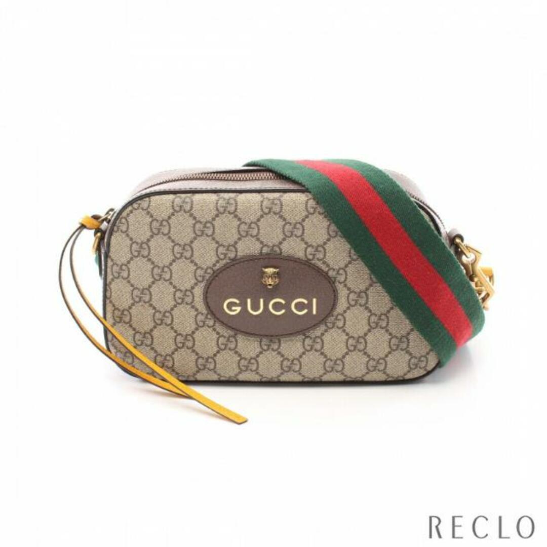 Gucci - GGスプリーム シェリーライン ショルダーバッグ PVC レザー ...