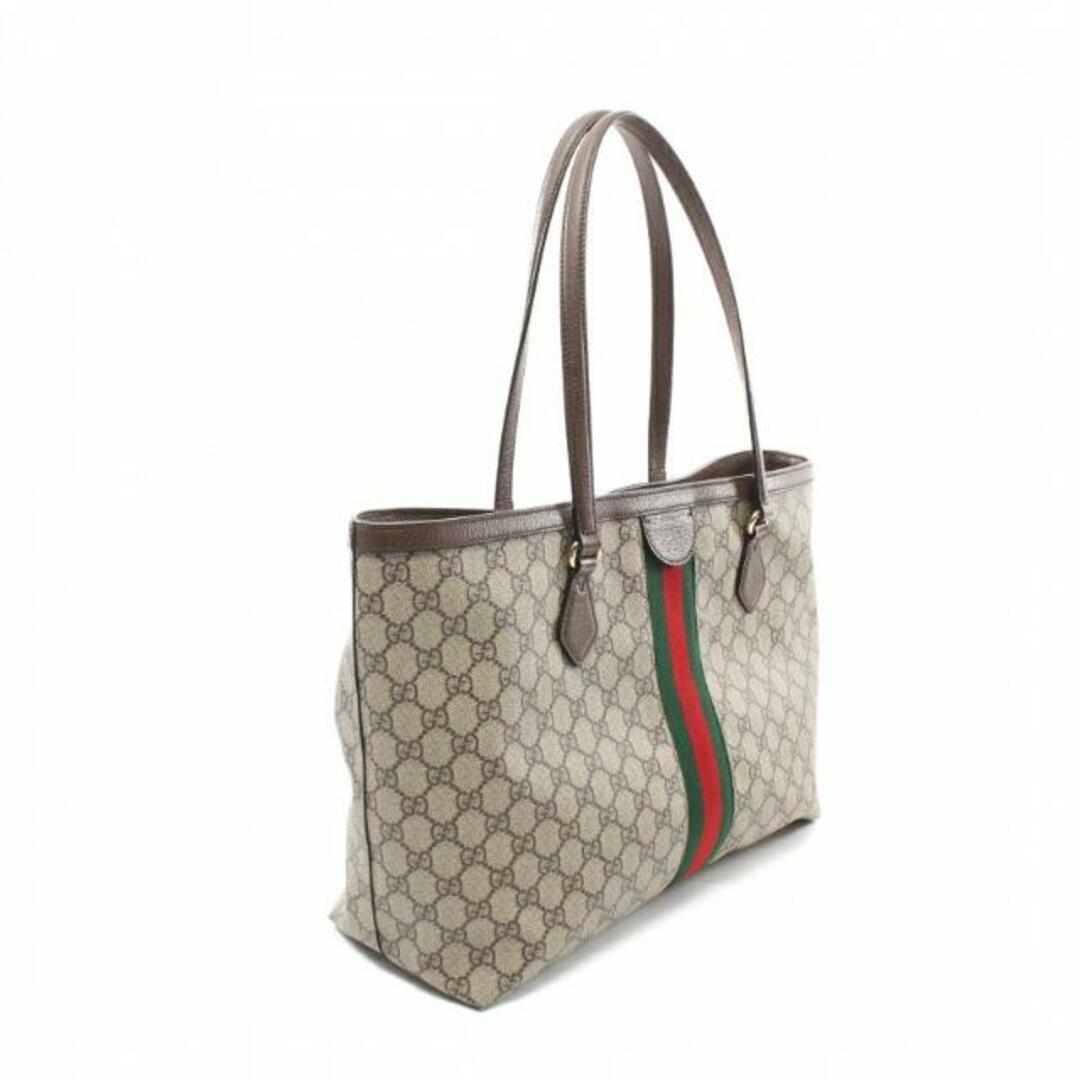 Gucci(グッチ)のオフィディア GGスプリーム ミディアム ショルダーバッグ トートバッグ PVC レザー ベージュ マルチカラー レディースのバッグ(トートバッグ)の商品写真