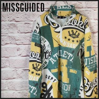 ミスガイデッド グレーシャツワンピ