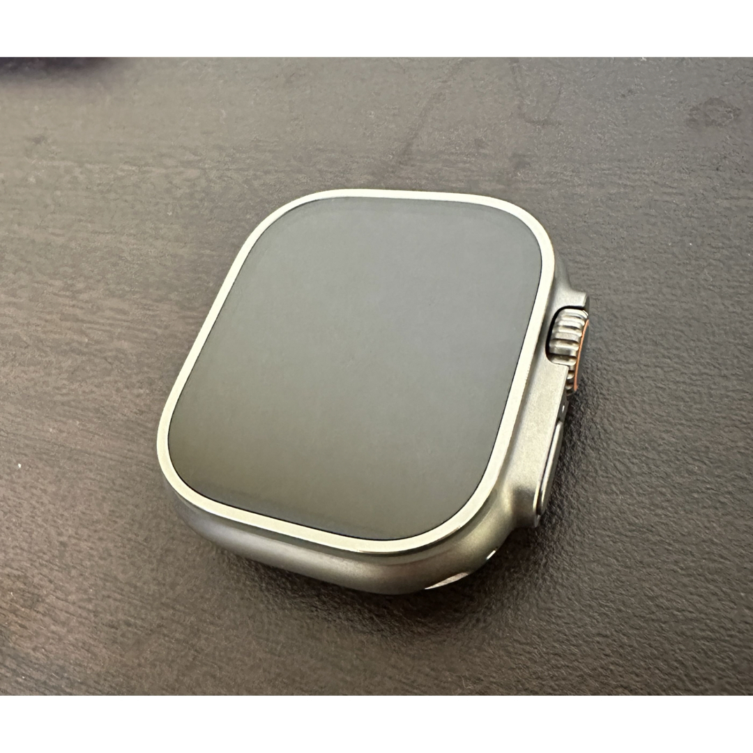 有消費カロリー計算アップル Apple Watch Ultra 49mm チタニウム ミッドナイト