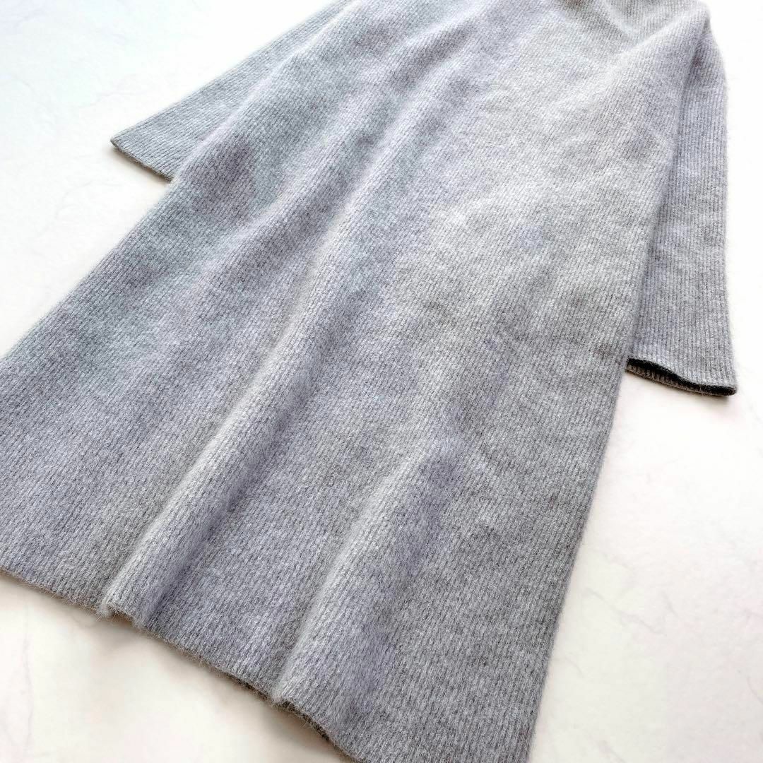 【BATONER】2021年*カシミヤフォックス タートルネックニットワンピース 4