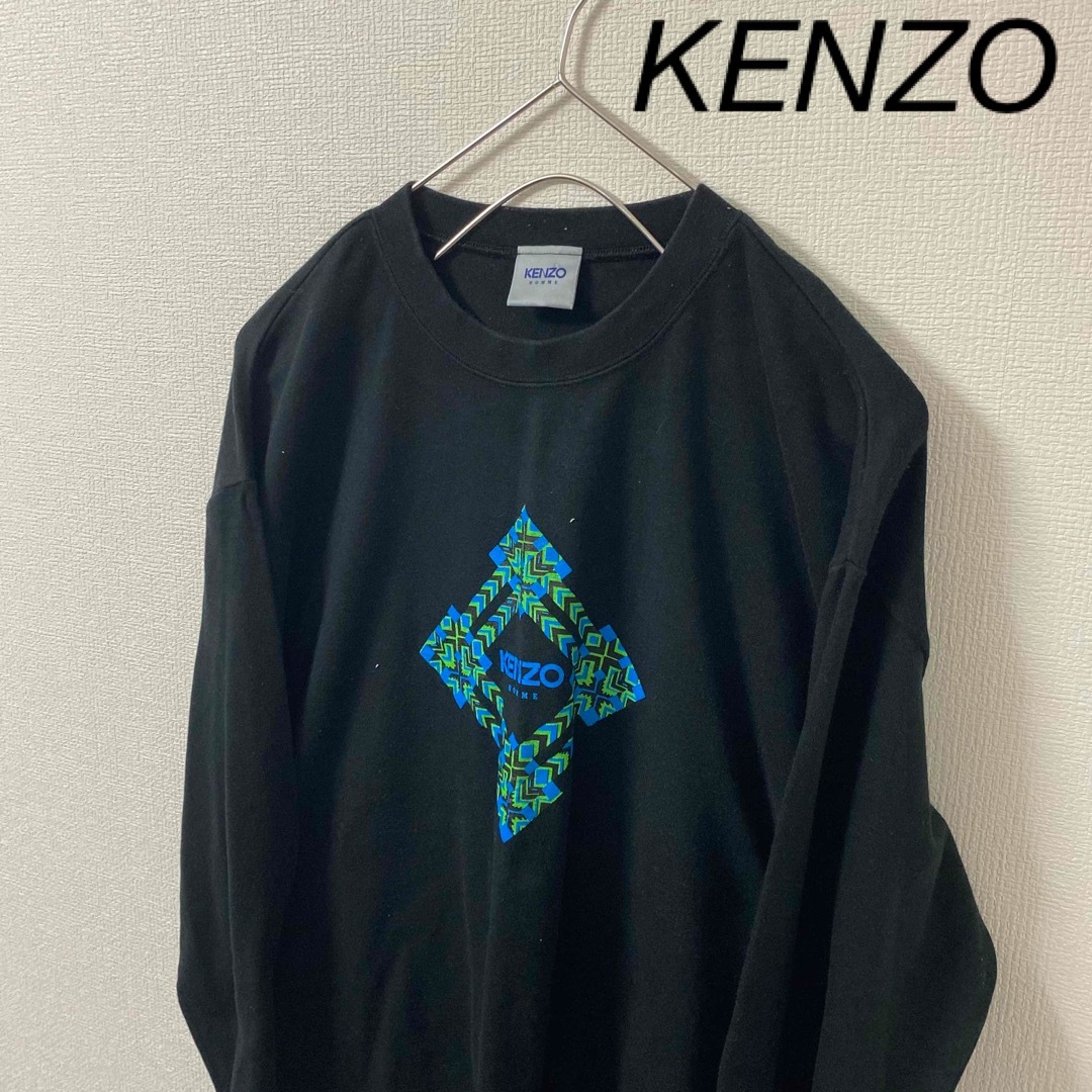 KENZOケンゾーロンtシャツメンズブラック黒L