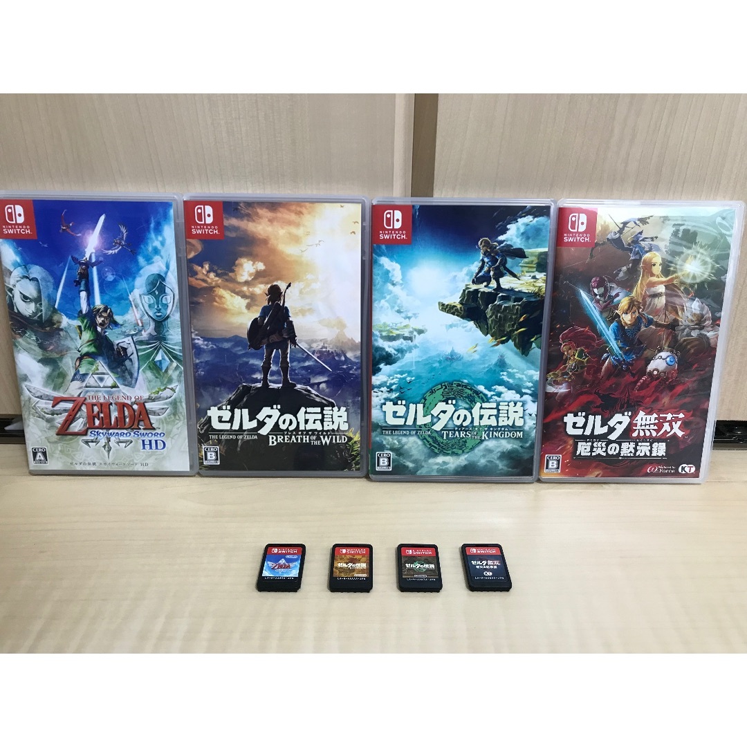 Nintendo Switch - ✨ゼルダの伝説 4作品セット✨即日発送可