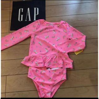 ベビーギャップ(babyGAP)の新品⭐︎ 90cm gap 水着　ラッシュガード　ユニコーン(水着)