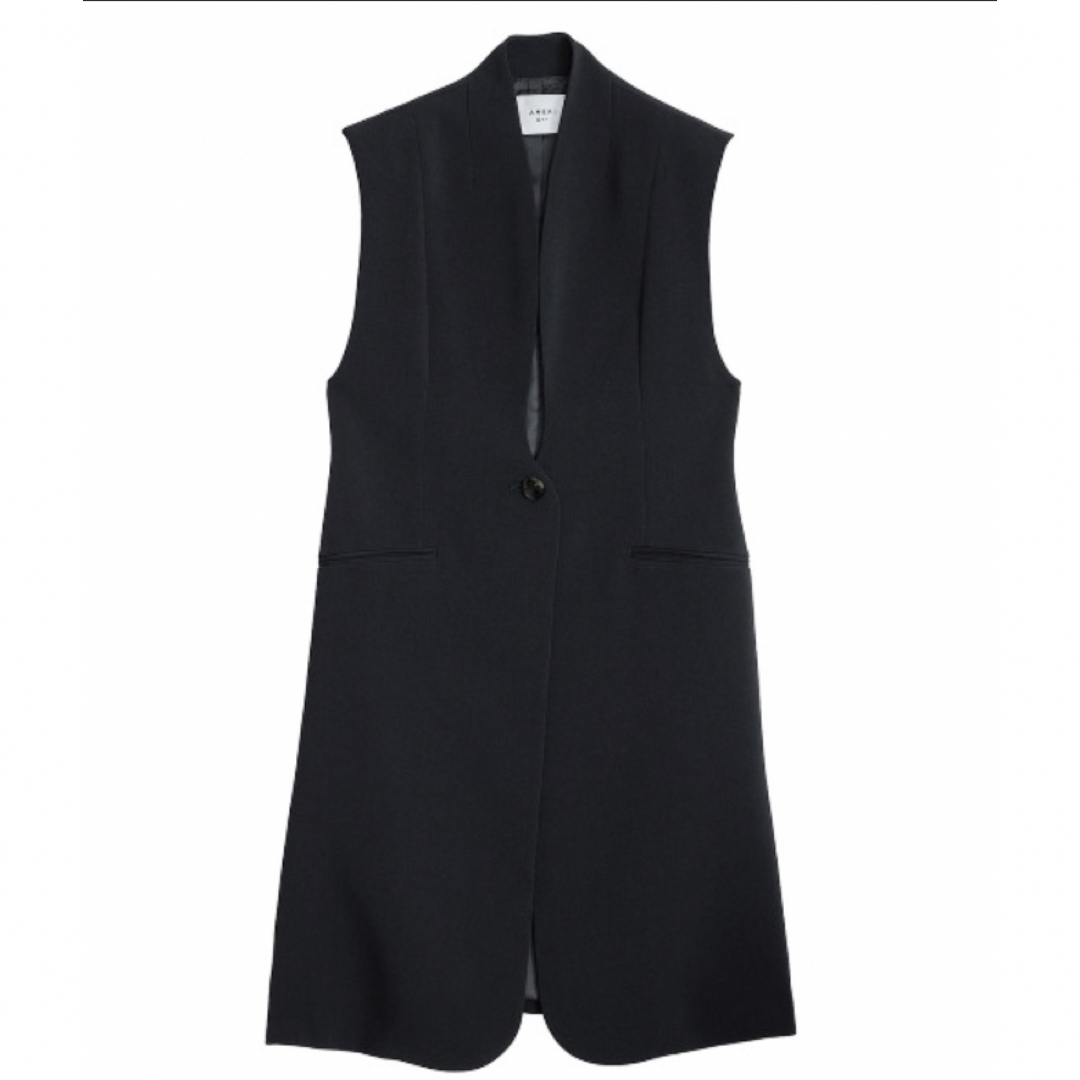 Ameri VINTAGE - アメリ WAVE COLLAR ANGULAR VESTの通販 by N|アメリ