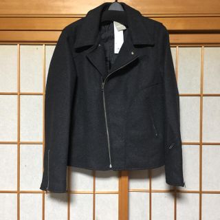 ジーユー(GU)の新品 GU ウールライダース &おまけで UNIQLO フリース(ライダースジャケット)