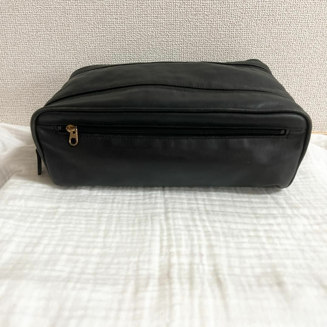 美品✨COACH コーチハンドバッグクラッチバッグブラック黒 2