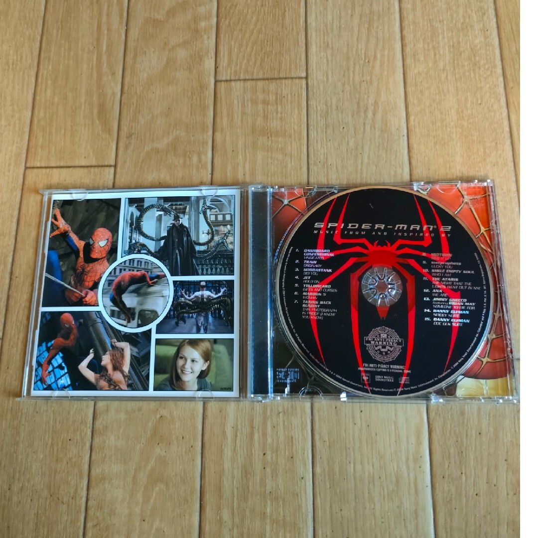 US盤 廃盤 スパイダーマン2 サウンドトラック OST Spider Man