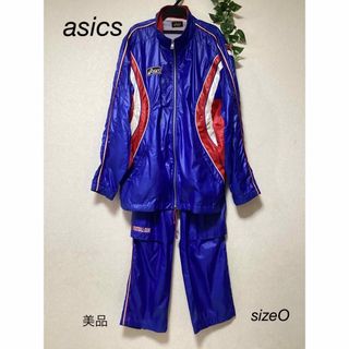 アシックス(asics)の⭐︎美品⭐︎asics ジャージ　フットボール　黒タグ　90年代　上下セット(ジャージ)