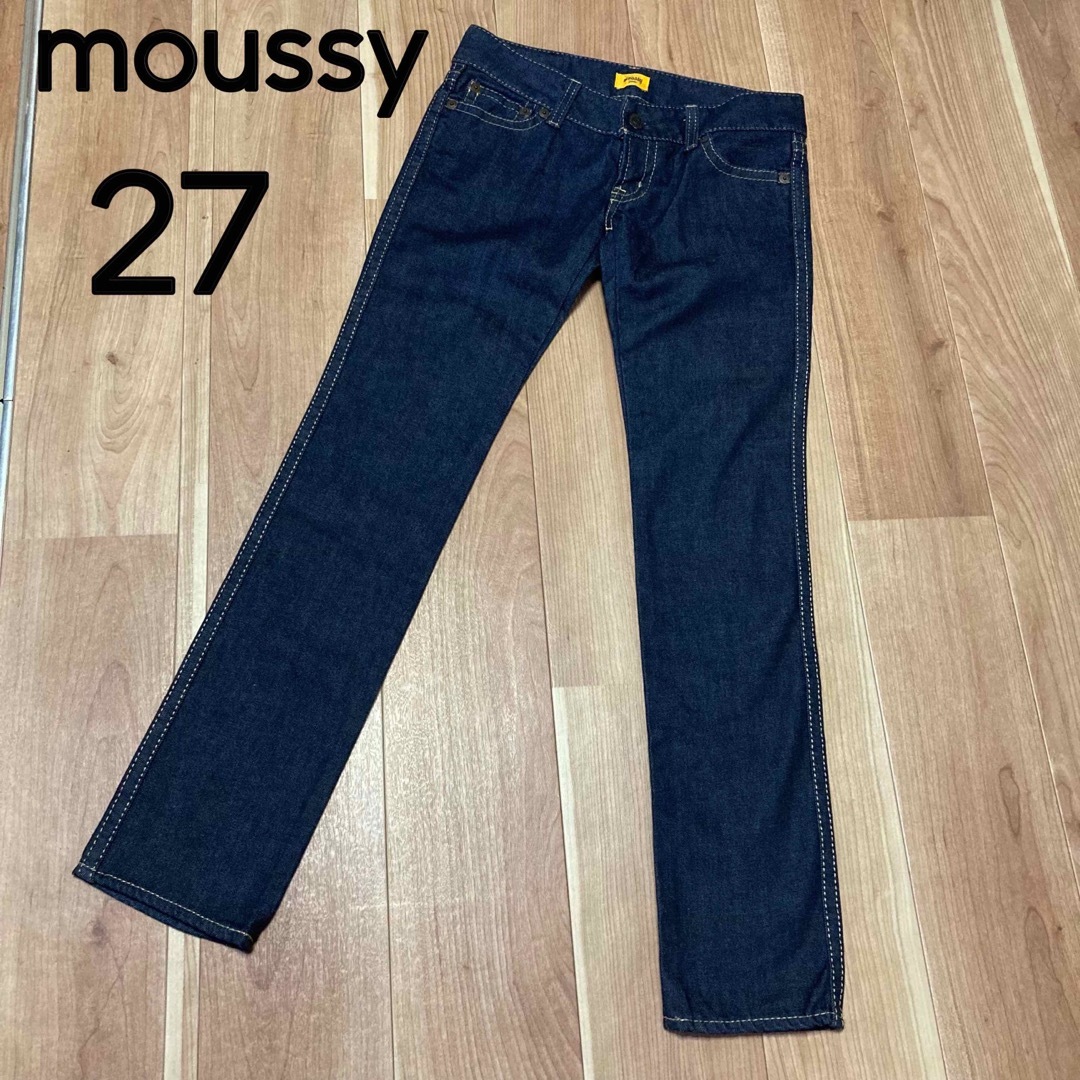 【極美品】moussy jeans 27 マウジージーンズ デニム