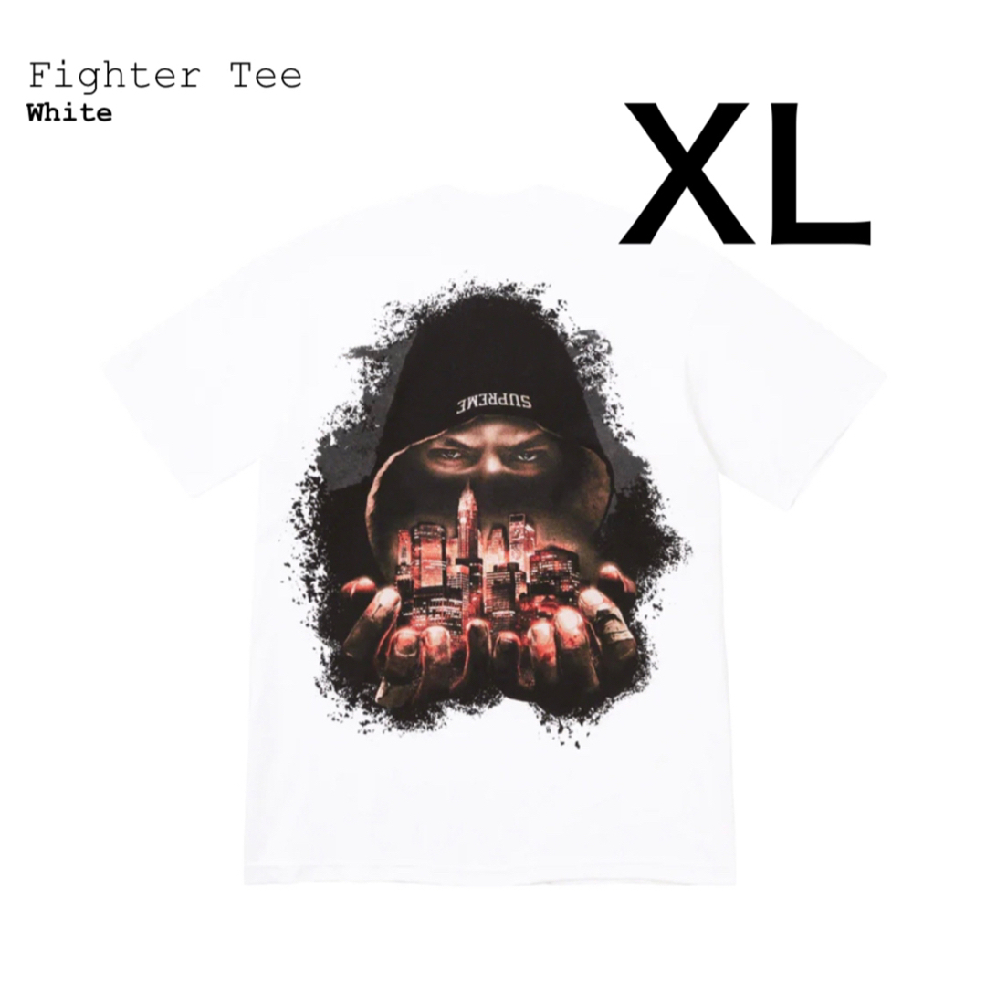 XL Supreme Fighter Tee White シュプリーム