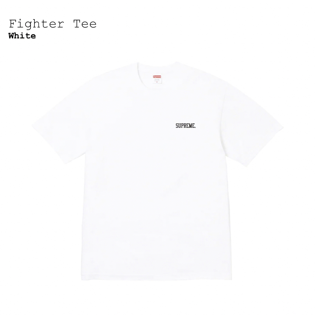 Supreme - XL Supreme Fighter Tee White シュプリームの通販 by ...