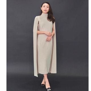 L'Or Cape Georgette Dress(ロングワンピース/マキシワンピース)