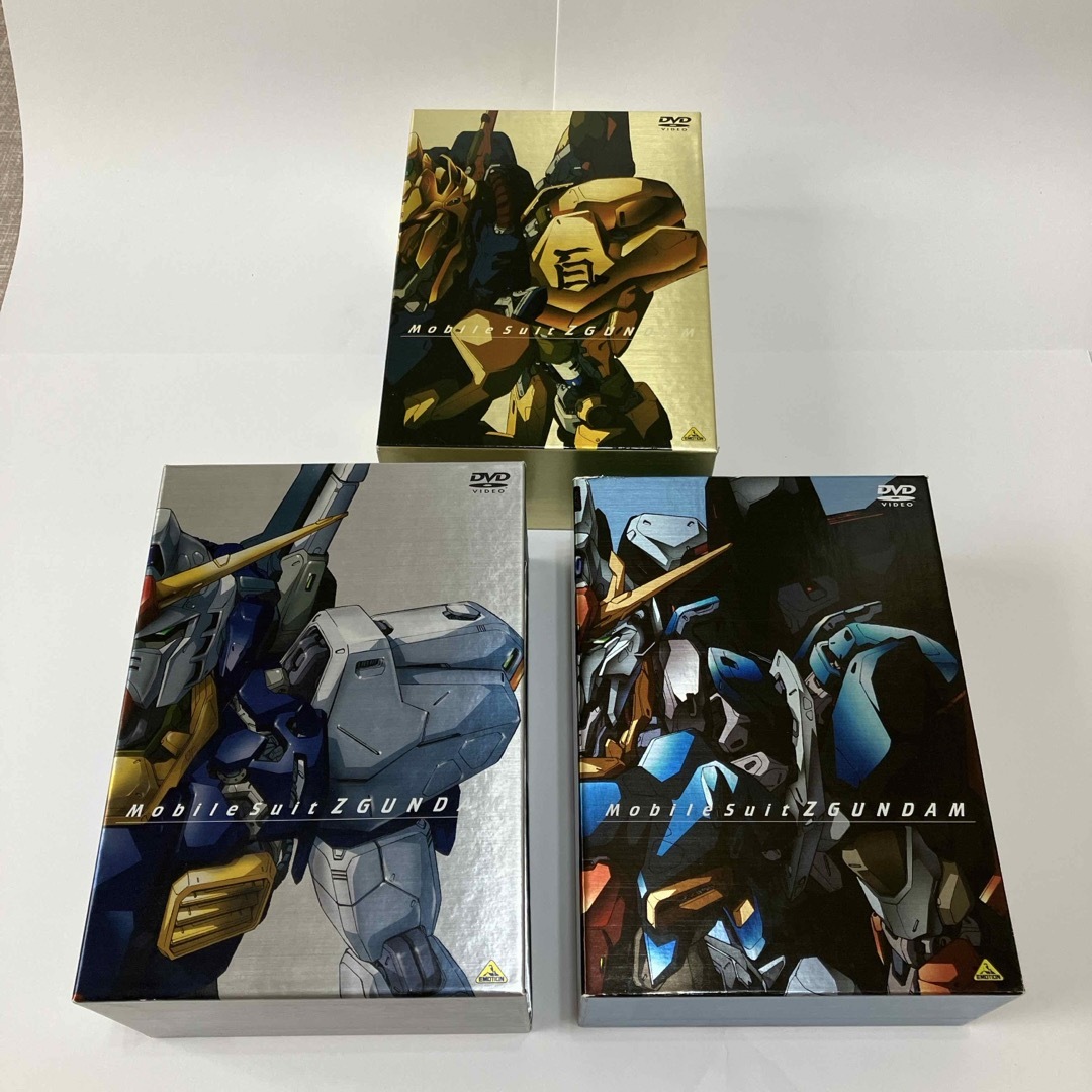 機動戦士Zガンダム　 メモリアルDVDボックスⅠ.Ⅱ.Ⅲセット　品