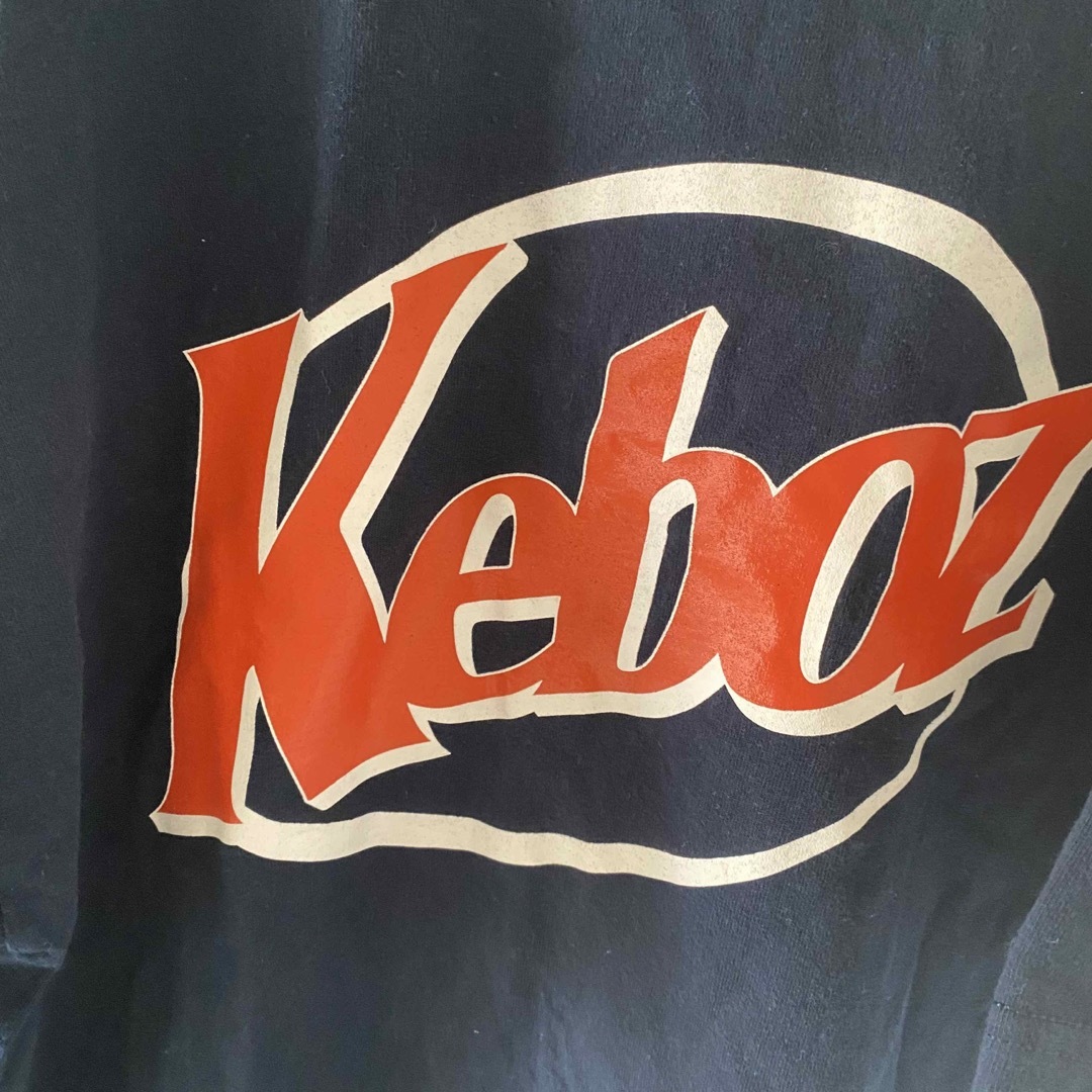 Kebozケボズtシャツ半袖ネイビー紺メンズコムドットゆうたストリートトレンド