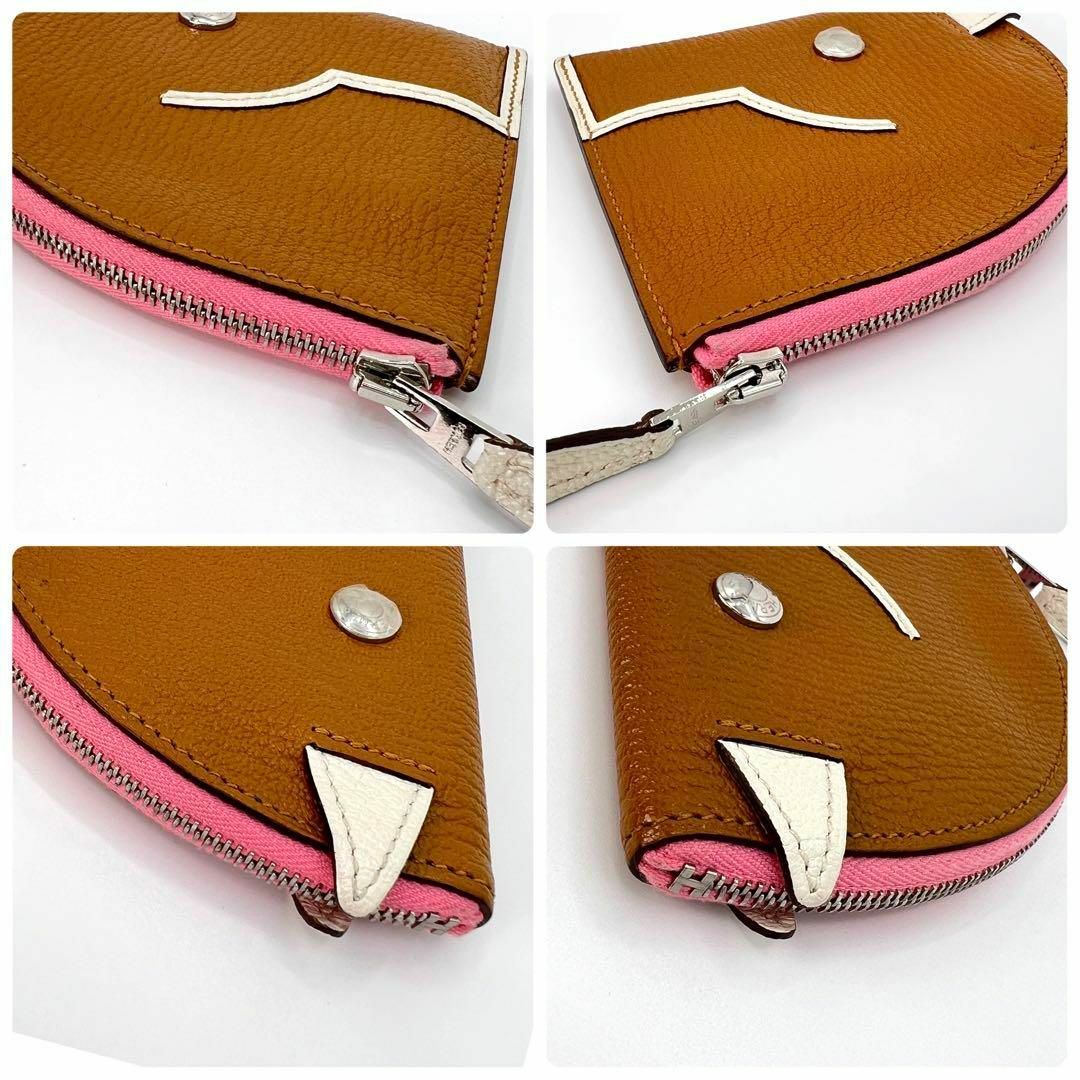 HERMES エルメス パドック コインケース ウォレット 財布 ホースモチーフ