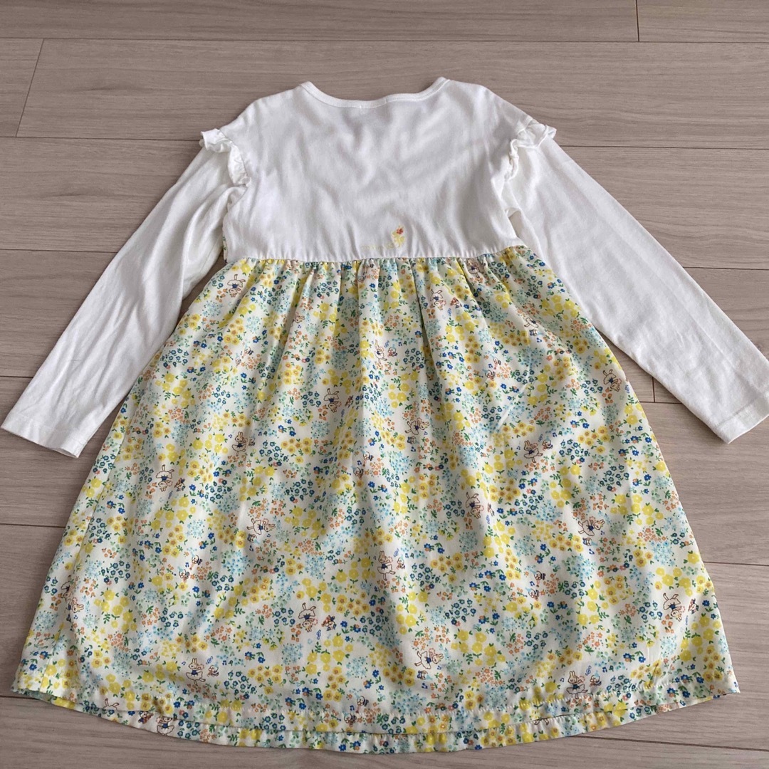 KP(ニットプランナー)のKP 花柄 ワンピース 120cm キッズ/ベビー/マタニティのキッズ服女の子用(90cm~)(ワンピース)の商品写真