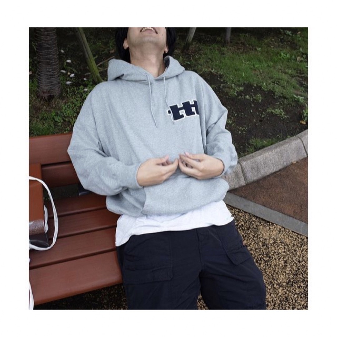 TTT_MSW LOGO hoodie grayサイズM tttmsw数量限定