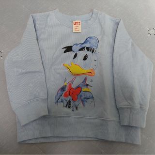 ユニクロ(UNIQLO)の【中古】ユニクロ ドナルドダック トレーナー 100(Tシャツ/カットソー)