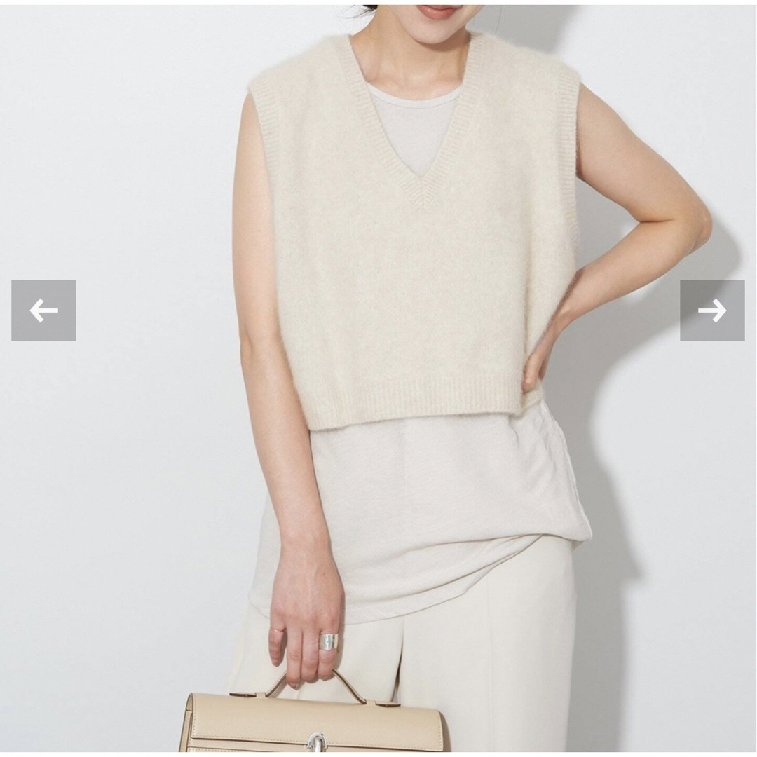 Plage - Plage☆ Cashmere Mix Fur ベストの通販 by kuroko's shop