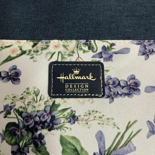 美品✨Hallmark ホールマーク セミショルダーバッグ/トートバッグ花柄