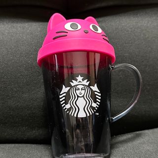 スターバックスハロウィン2023 シリコンリッド耐熱グラスマグキャット354ml