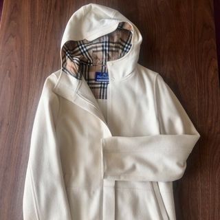 バーバリーブルーレーベル(BURBERRY BLUE LABEL)のバーバリー ブルーレーベル レディース　コート　ウール　サイズ38(その他)