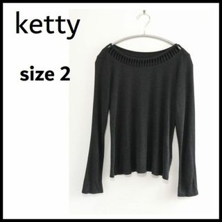 ケティ(ketty)のケティ 長袖 レディース トップス Mサイズ(カットソー(長袖/七分))