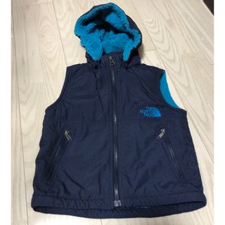 ザノースフェイス(THE NORTH FACE)の【110】ノースフェイス　コンパクトノマドベスト　コズミックブルー　ボア(ジャケット/上着)