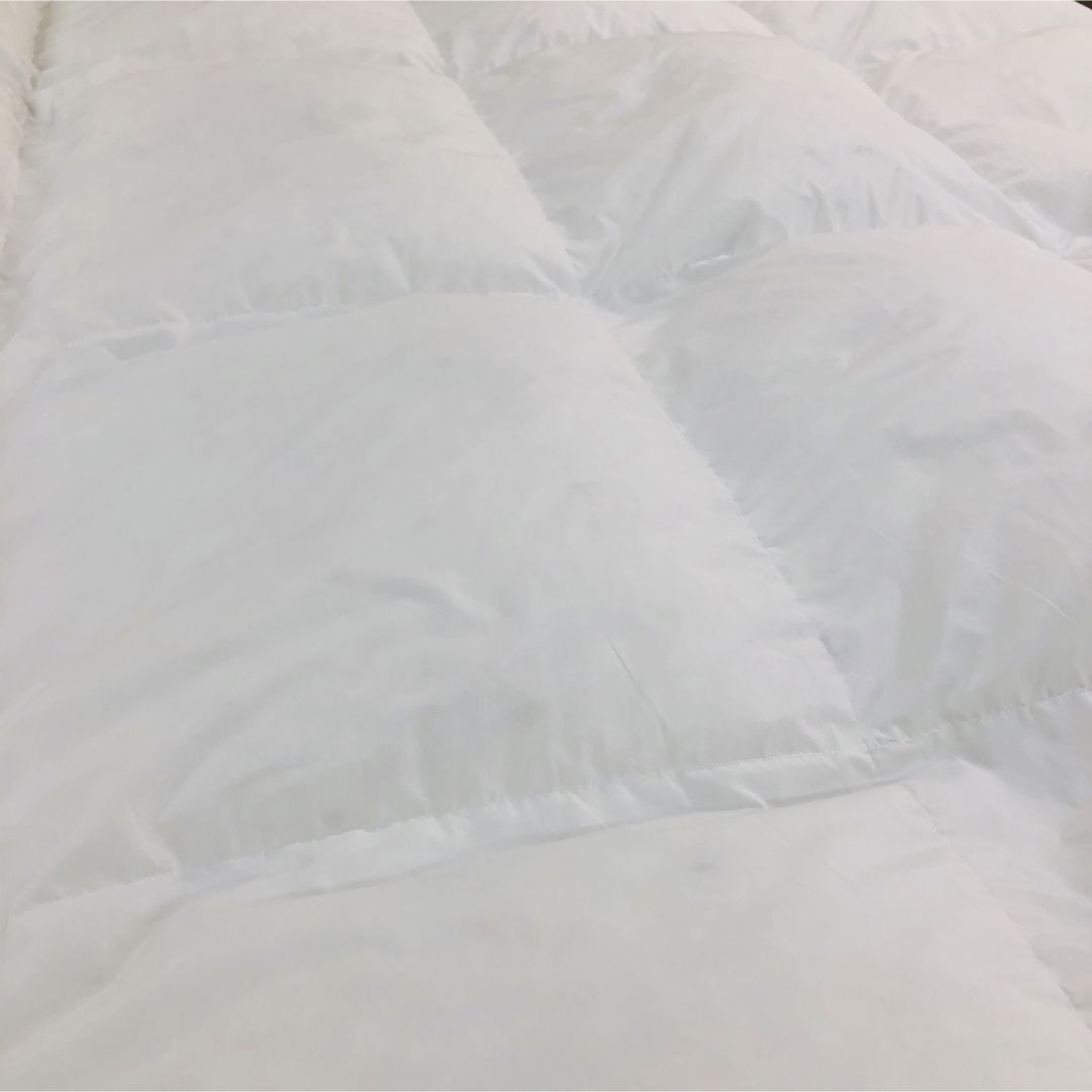 羽毛布団 ダブル ニューゴールド 白色 日本製 190×210cm 特別価格
