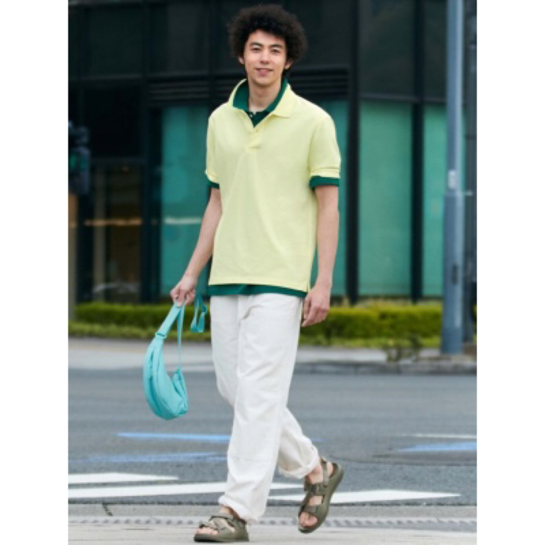 UNIQLO - 新品 ユニクロ ドライカノコポロシャツ(半袖)XLサイズの