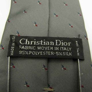 Christian Dior - クリスチャンディオール ブランド ネクタイ 総柄 小 ...