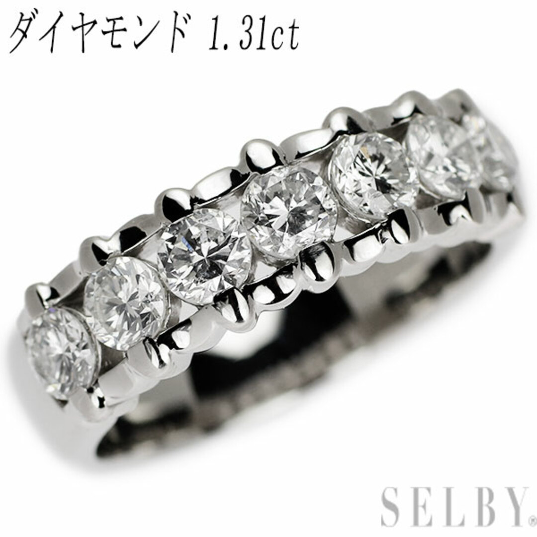 Pt900 ダイヤモンド リング 1.31ct