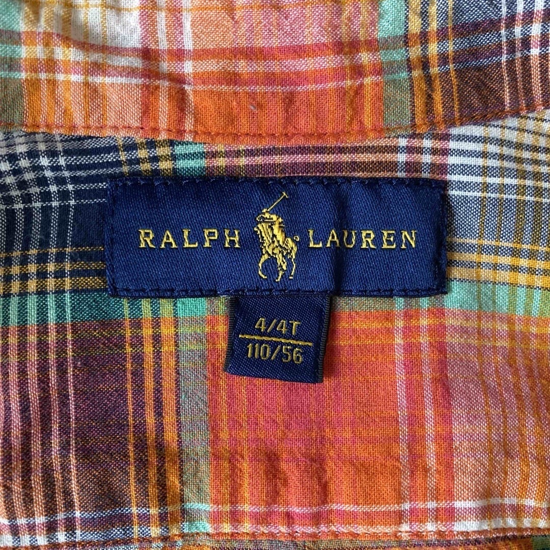 Ralph Lauren(ラルフローレン)のラルフローレン　キッズ　子ども　シャツ キッズ/ベビー/マタニティのキッズ服男の子用(90cm~)(Tシャツ/カットソー)の商品写真