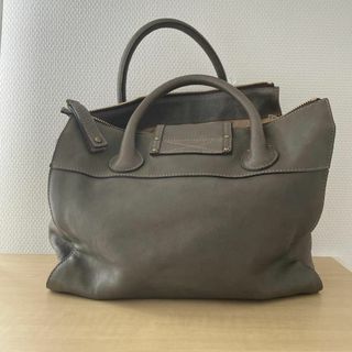 美品✨BLEUET ブルエ ハンドバッグ/トートバッグ グレーの通販 by Noir