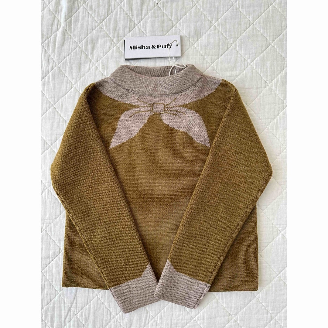 【未使用】misha\u0026puff Bow Scout Sweater　タグ付き新品