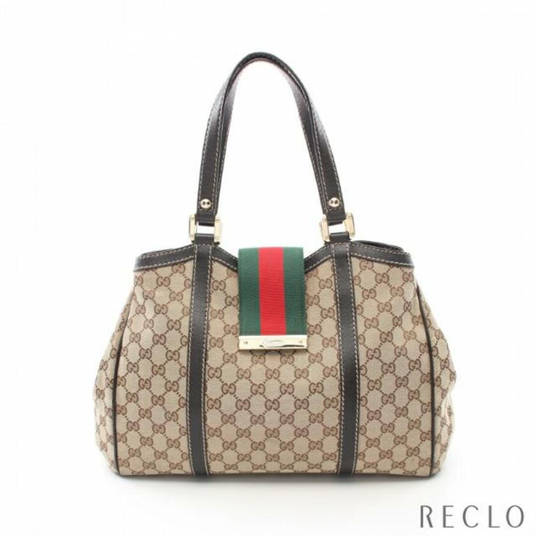 Gucci - GGキャンバス シェリーライン ショルダーバッグ トートバッグ