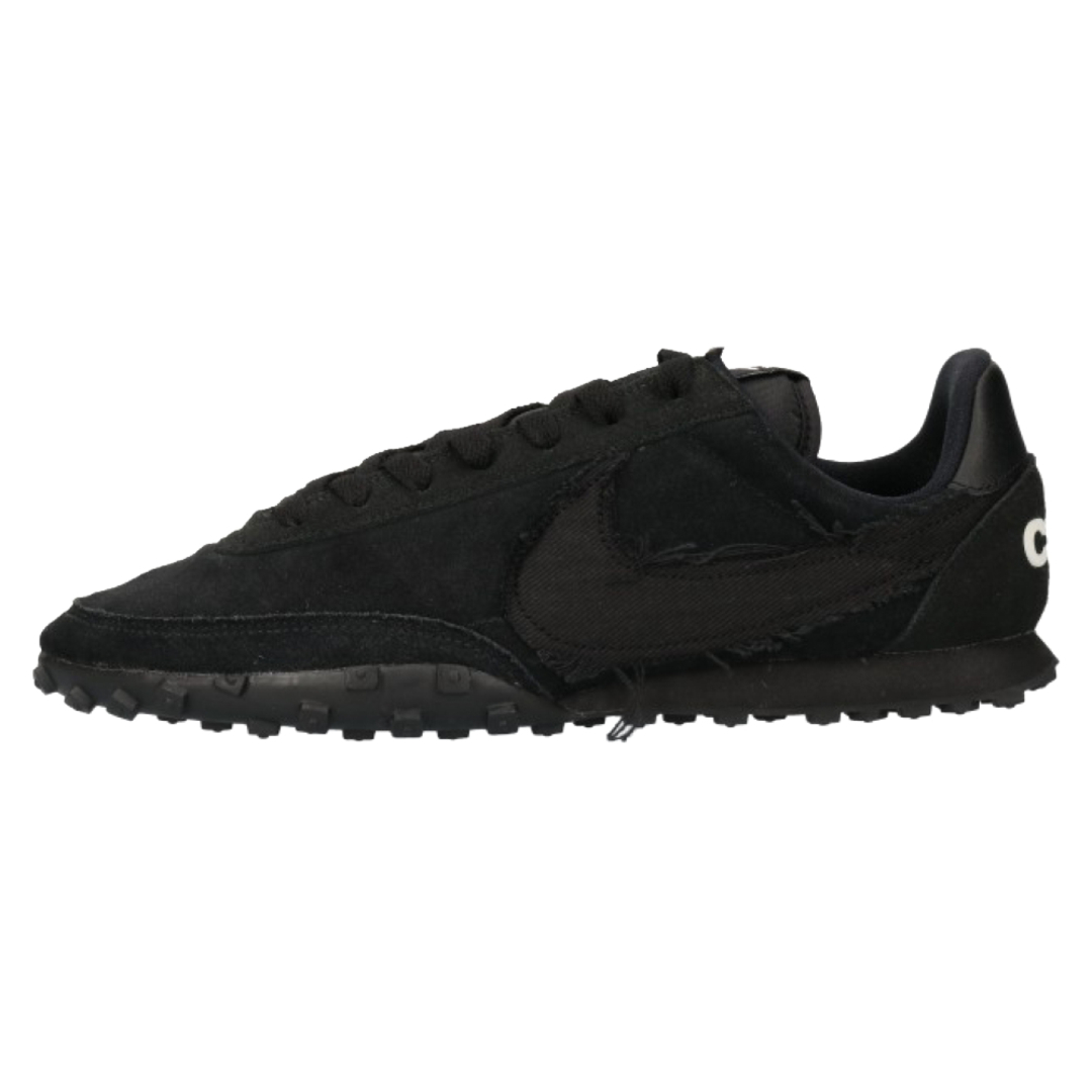 NIKE ナイキ ×BLACK COMME des GARCONS WAFFLE RACER/CDG ブラックコムデギャルソン ワッフルレーサー ローカットスニーカー ブラック US9/27cm CU9080-002