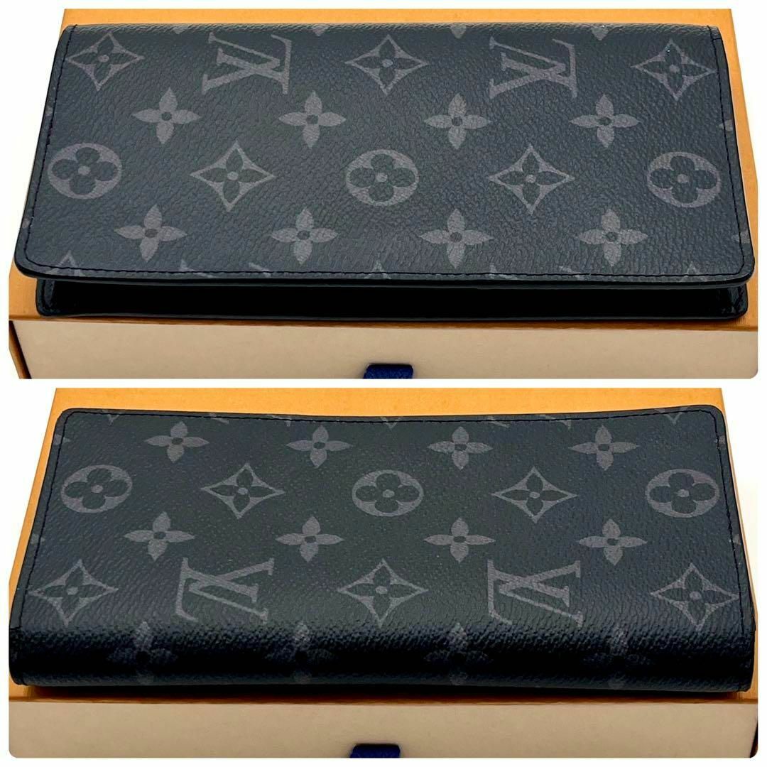 LOUIS VUITTON(ルイヴィトン)のルイヴィトン 折り財布 グレー ポルトフォイユブラザ メンズのファッション小物(長財布)の商品写真