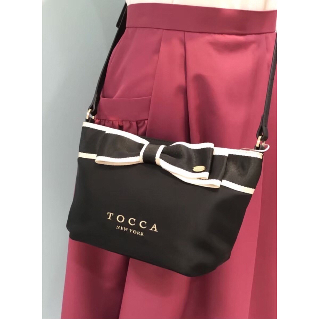 TOCCA トッカ  リボンポシェット　ブラック