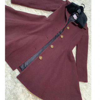 Vivienne Westwood Aラインコート ボルドー