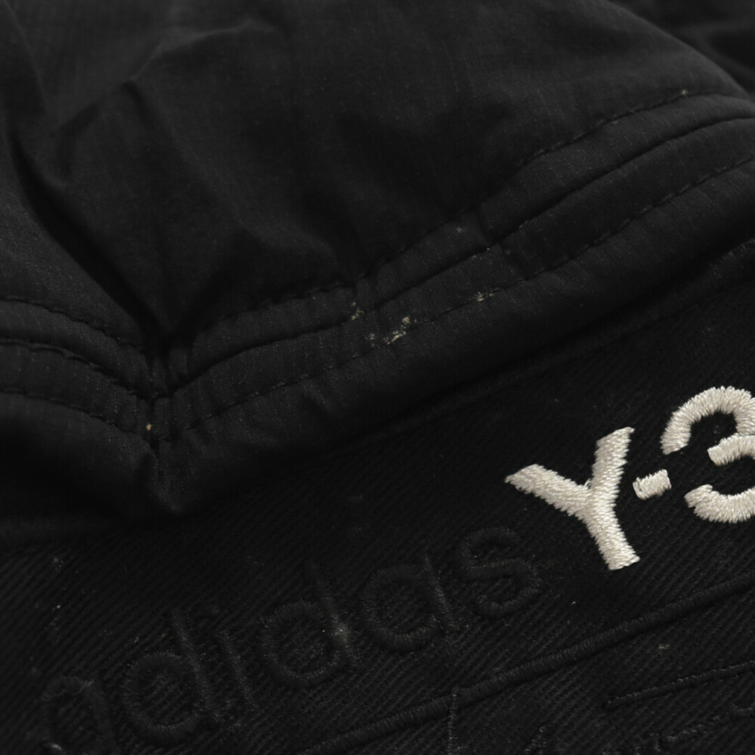 Y-3(ワイスリー)のY-3 ワイスリー 19AW ADIZERO HAT アディゼロハット サファリハット バケットハット ブラック FH9282 メンズの帽子(ハット)の商品写真